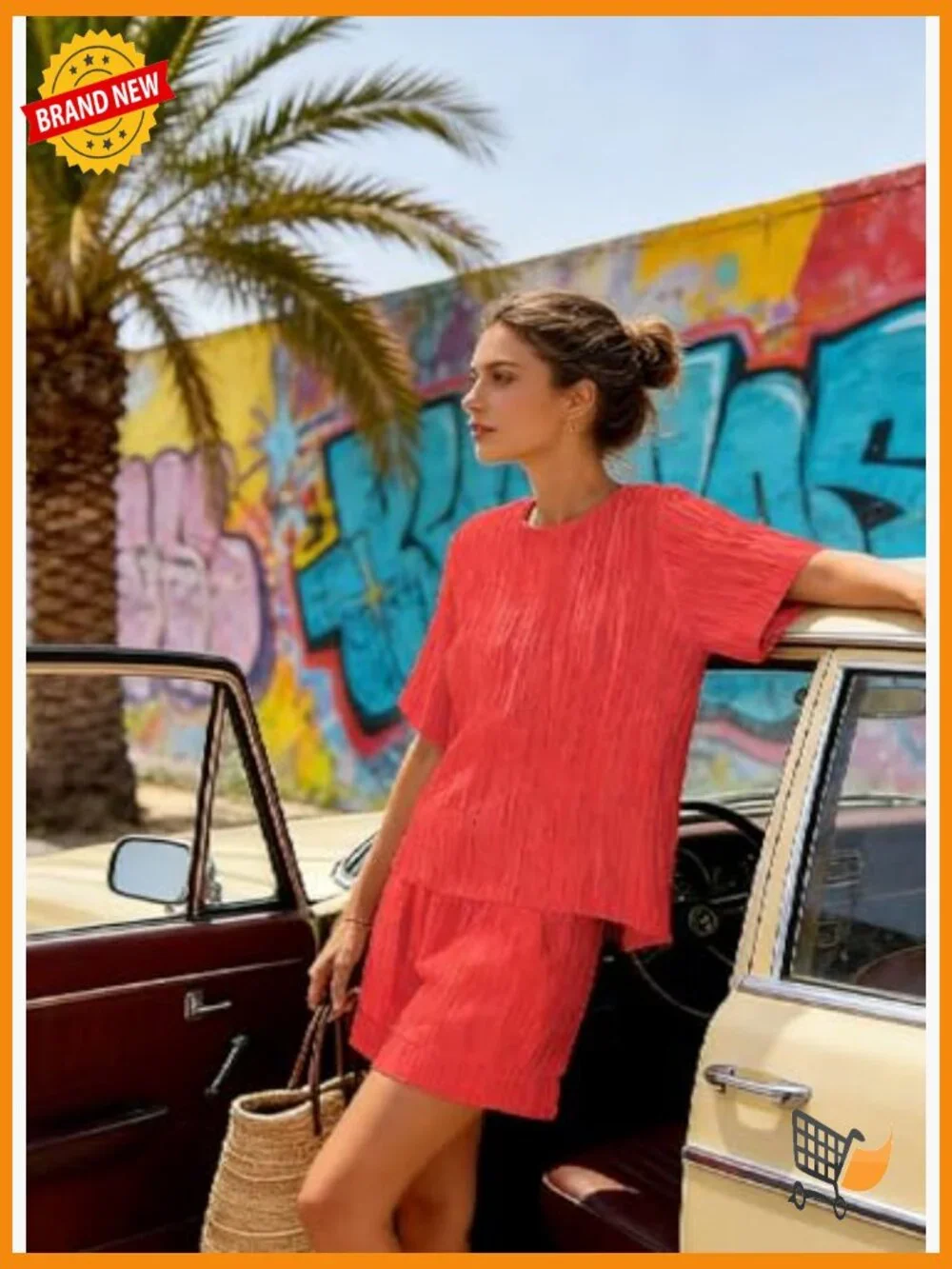 Womens 2 Piece Loungewear Set Shorts with Pockets Summer Matching Outfit